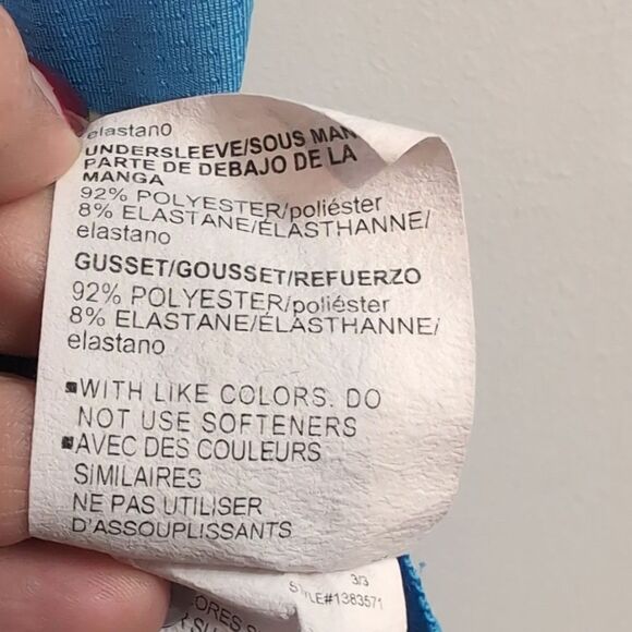 Under Armour Shorebreak Hybrid Woven Short Sleeve Button Viral/Photon Blue XL - Picture 10 of 11